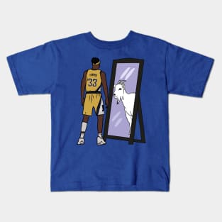 Myles Turner Mirror GOAT Kids T-Shirt